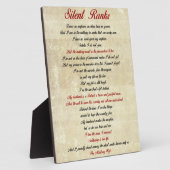 Plaque de rangements silencieux avec Easle (Côté)