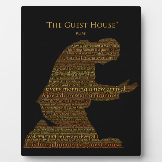 Plaque de Rumi (Devant)