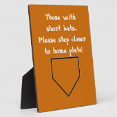 Plaque de salle de bain pour chauves-souris (Côté)