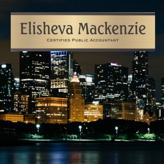 Plaque de signalisation de la porte de bureau Gold