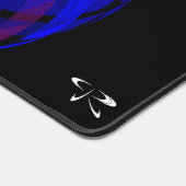 Plaque de souris géométrique pétale centrale 3D (Coin)