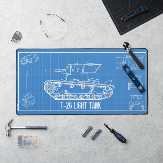 Plaque de souris T-26 (Poste de travail)