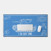 Plaque de souris T-26 (Clavier et souris)