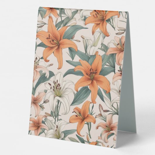 PLAQUE DE TABLE ユリ (Verso)