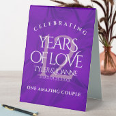 Plaque De Table 12ème anniversaire de la Mariage de soie (En SItu (Tableau))