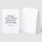PLAQUE DE TABLE 4" X 6" (Recto/verso)