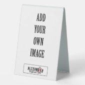 Plaque De Table 4x6 douche, fête ou mariage (Verso)