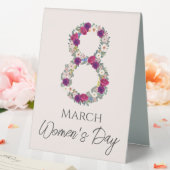 Plaque De Table 8 mars Journée internationale des femmes (In SItu (Mariage))