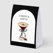 Plaque De Table A Tini On is on the Way Baby Shower  (Recto)