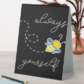 Plaque De Table Abez-Vous Toujours Des Cadeaux D'Abeille, J'Aime A (En SItu (Tableau))