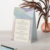 Plaque De Table Abstrait Contemporary Elegant Retirement Party (En SItu (Tableau))