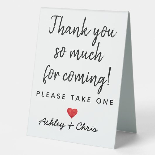 Plaque De Table Accueil Mariage Faveurs Fête des mariées Fiançaill (Recto)