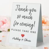 Plaque De Table Accueil Mariage Faveurs Fête des mariées Fiançaill (In SItu (Mariage))