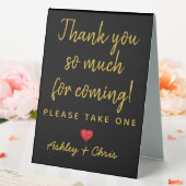 Plaque De Table Accueil Mariage Faveurs Fête des mariées Fiançaill (In SItu (Mariage))