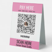 Plaque De Table Affichage de la boîte d'affichage de l'artisanat p (Verso)