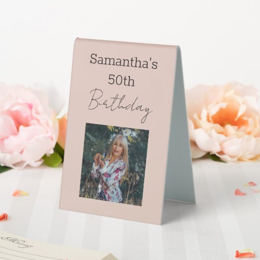 Plaque De Table Âgé à la perfection vin 50e anniversaire (In SItu (Mariage))