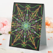 Plaque De Table Alien Spider Web Mandala | Cadeaux d'araignée (In SItu (Mariage))