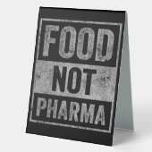 Plaque De Table Alimentation non pharmaceutique Alimentation biolo (Recto)