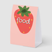 Plaque De Table Aliments pour le premier anniversaire de Bébé aux  (Recto)