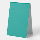 Plaque De Table Améliorez votre conception avec un Arrière - plan (Verso)