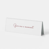 Plaque De Table Amour éternel (Verso)