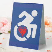 Plaque De Table Amour Handicap (In SItu (Mariage))