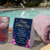 PLAQUE DE TABLE AMOUR POUR PAPA DE SES FILLES (InVersositu (sur table))