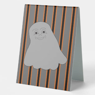 Plaque De Table Amusants et Fantômes d'Halloween