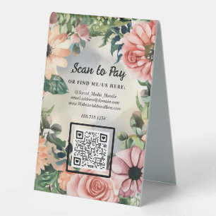 Plaque De Table Analyse des fournisseurs floraux de pop-up pour pa