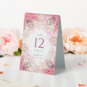 Plaque De Table Ananas rose exotique Mariage (In SItu (Mariage))