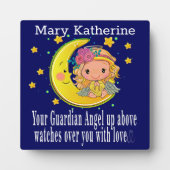 Plaque de table Angel Guardian avec Easel (Devant)