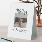 Plaque De Table Animateur chien chat animal photo moderne simple (En SItu (Tableau))