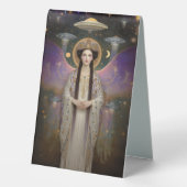 Plaque De Table Anunnaki Star Goddess Ishtar High Frequency Art (Verso)