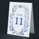 Plaque De Table Aquarelle botanique Bar Bat Mitzvah bar à événemen<br><div class="desc">Panneau de numéro de table parfait pour une bat mitzvah, bar mitzvah ou autre célébration juive ! Art délicat de trame de feuille dessinée à la main pour vous ! ENTIÈREMENT PERSONNALISABLE ! Cliquez sur « Personnaliser » ci-dessus pour modifier le texte. Cliquez sur "éditer en utilisant l'outil de conception"...</div>