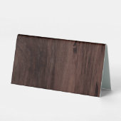 Plaque De Table Aquarelle Mariage de tonneaux en gris (Verso)