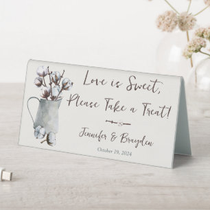 Plaque De Table Aquarelle Mariage de tonneaux en gris