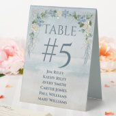 Plaque De Table Aquarelle Océan avec Arche Florale Mariage (In SItu (Mariage))