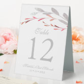 Plaque De Table Aquarelle Succulent Floral Bat mitzvah botanique (In SItu (Mariage))