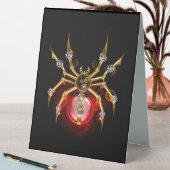 Plaque De Table Araignée en vapeur noire (En SItu (Tableau))