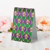 Plaque De Table Arrière - plan de bijoux Mardi Gras (In SItu (Mariage))