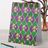 Plaque De Table Arrière - plan de bijoux Mardi Gras (En SItu (Tableau))