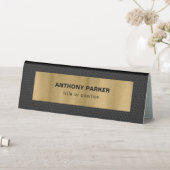 Plaque De Table Arrière - plan en métal à trou noir (En SItu (Tableau))