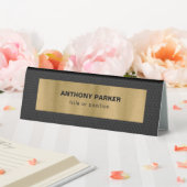 Plaque De Table Arrière - plan en métal à trou noir (In SItu (Mariage))