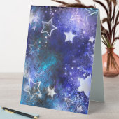 Plaque De Table Arrière - plan spatial avec étoiles (En SItu (Tableau))