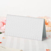 Plaque De Table Art de ligne, Lilac blanc (In SItu (Mariage))