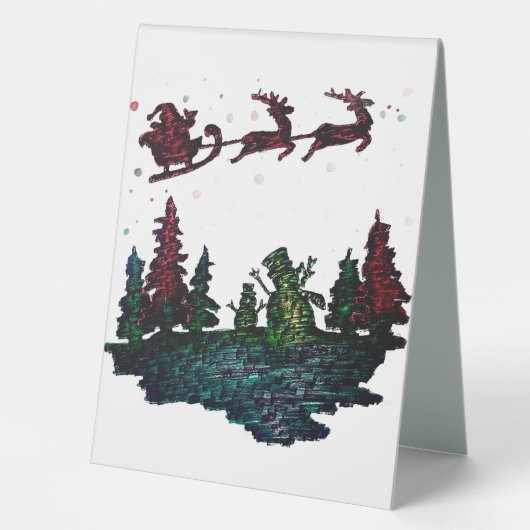 Plaque De Table Articles d'artisanat et de fête > Articles de fête (Recto)