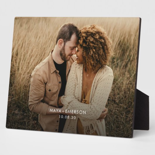 Plaque de table avec chevalet (Côté)