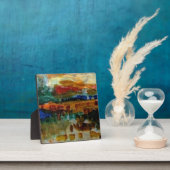 Plaque de table avec chevalet/paysage riche! (Insitu)