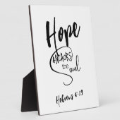 Plaque de table avec Easel (Côté)