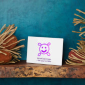 Plaque de table avec Easel (Côté)